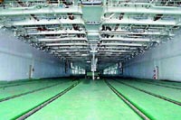 粤海铁1号主甲板